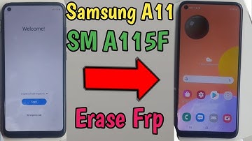 Samsung A11 SM A115F Erase Frp Via Testpoint By One Click UnlockTool New Method