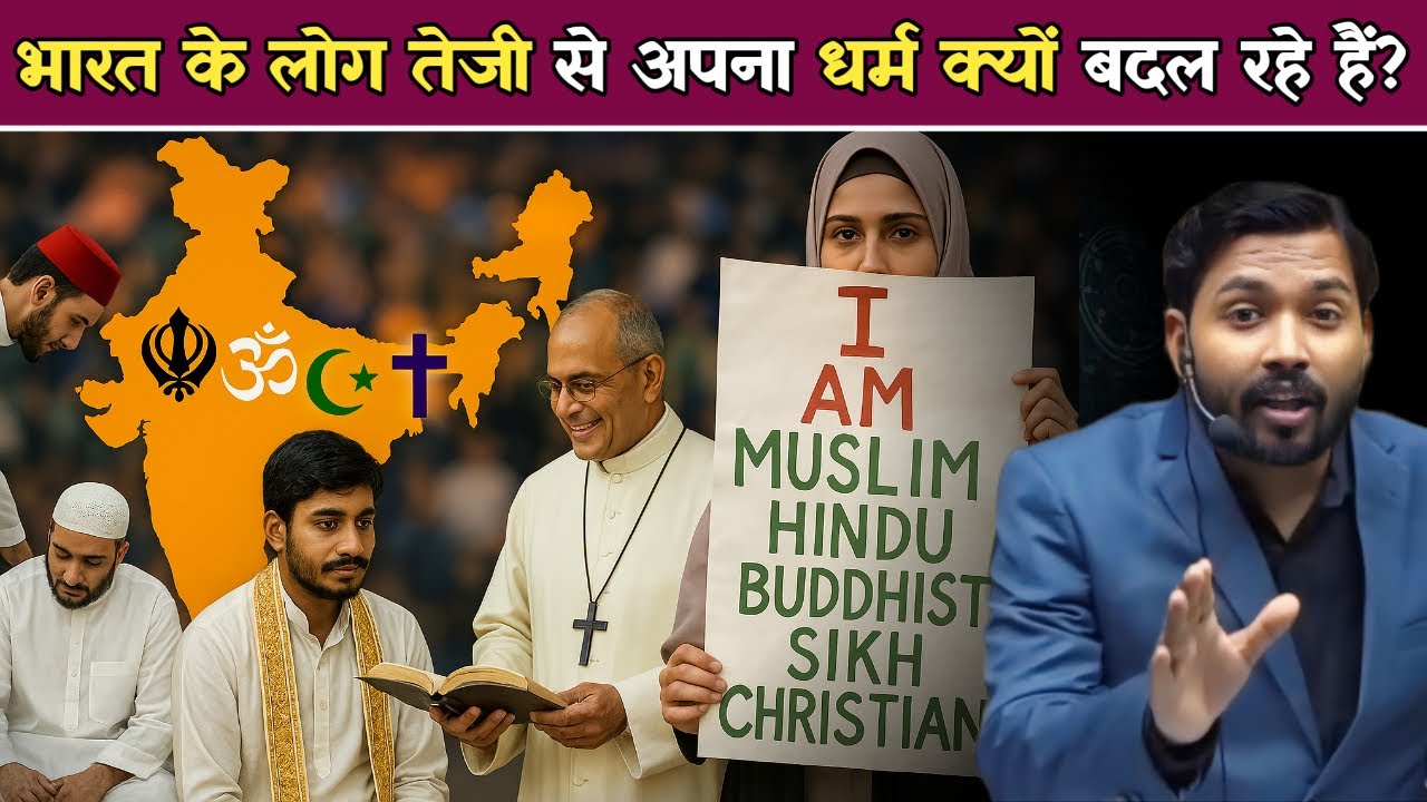 भारत के लोग अपना धर्म छोड़कर दूसरे धर्म क्यों अपना रहे हैं.!