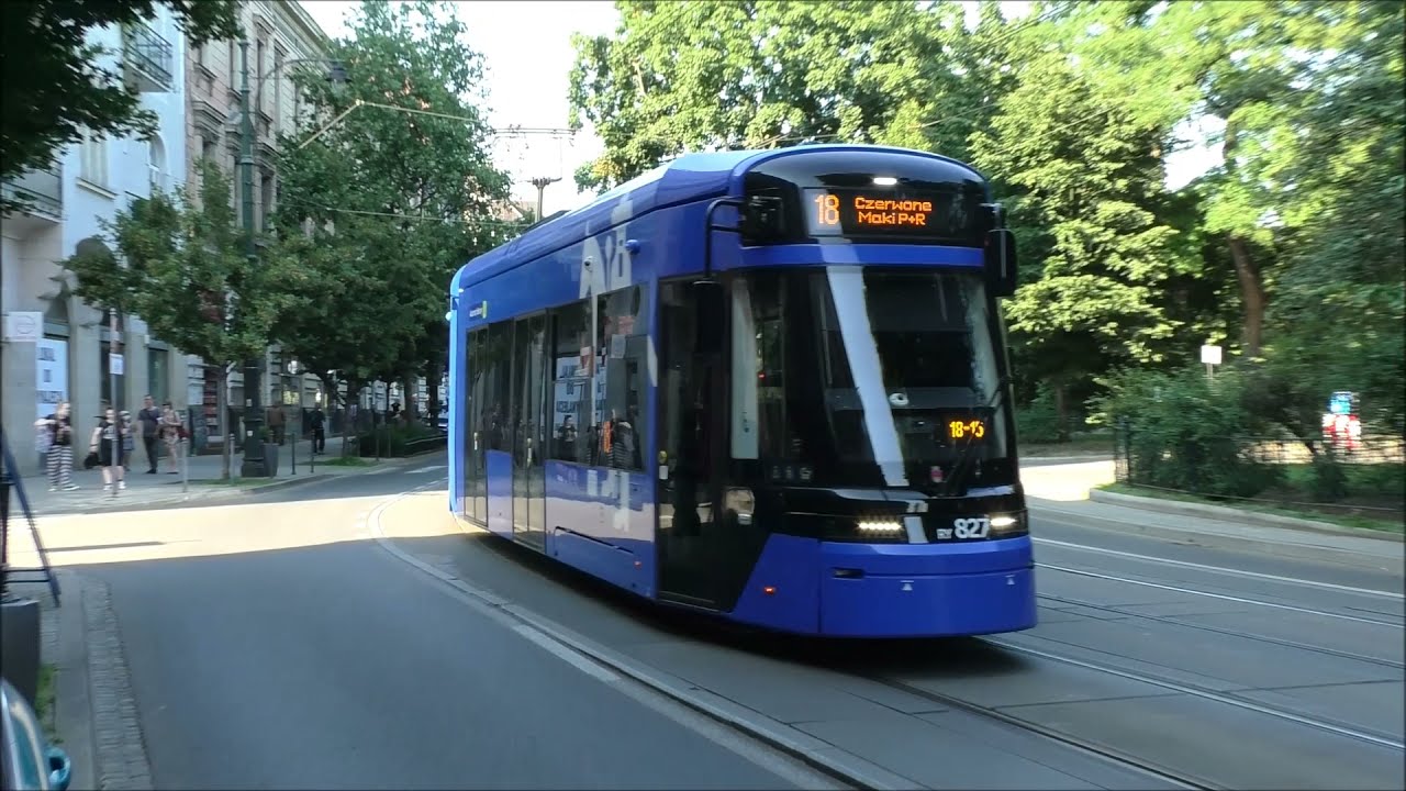 Tramwaje w Krakowie 2021r. cz.II