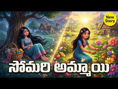 The Lazy Girl Story | సోమరి అమ్మాయి | Telugu Kids Story