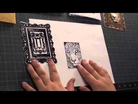 Rubber Stamp Tutorial Local King Rubber Stamp tutorial #3 (make up sponge colouring) - YouTube