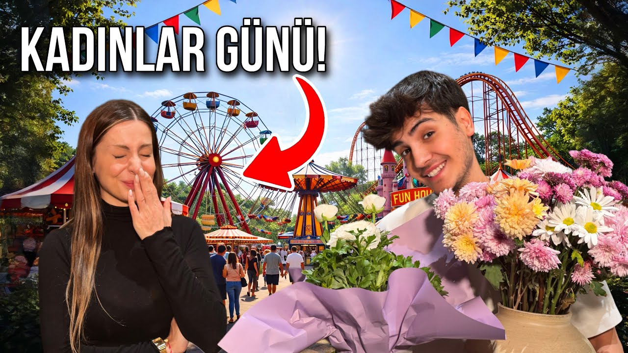 SEVGİLİM NE İSTERSE ONU YAPTIK!!❤️ (Kadınlar günü özel) Melih Yıldırım | Sıla Beyoğlu | Serkan 