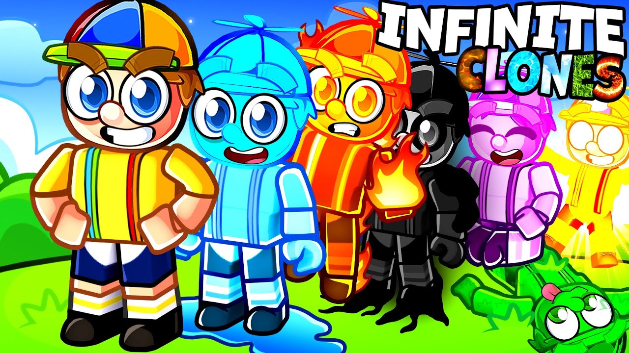 Roblox But We Have A ELEMENTAL Clone Army!