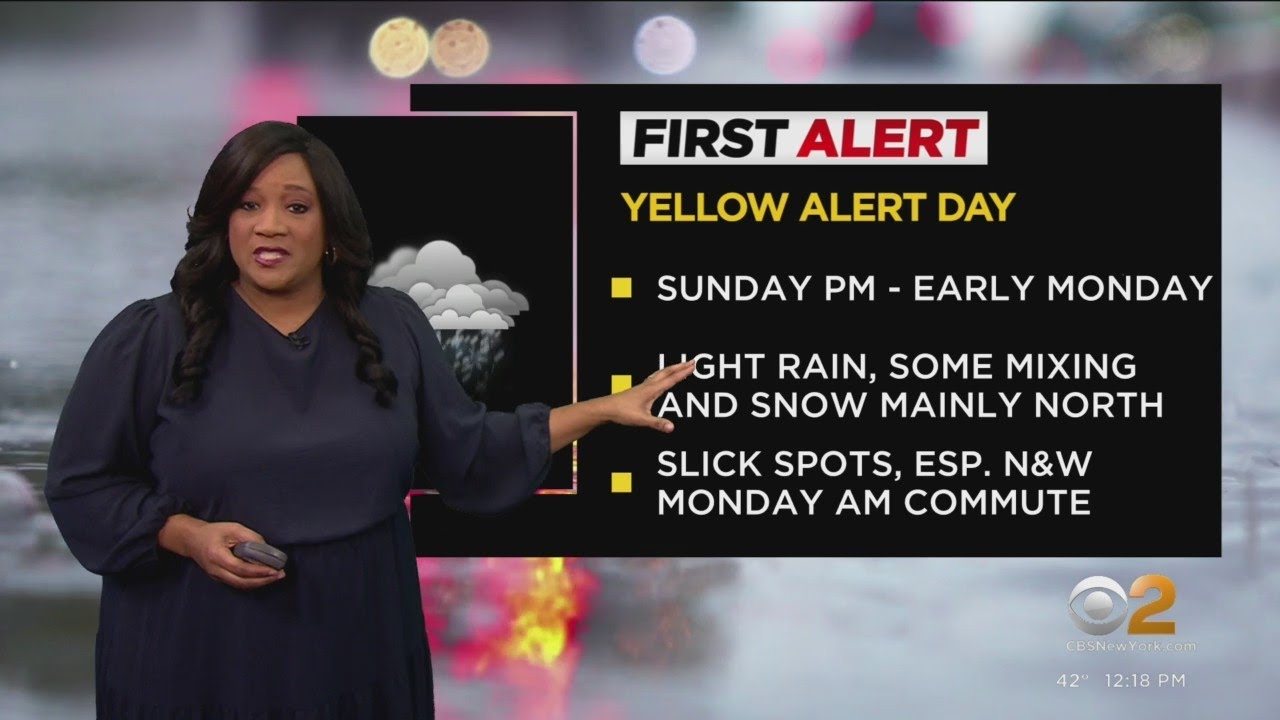 First Alert Weather: Potential for snow this weekend - YouTube