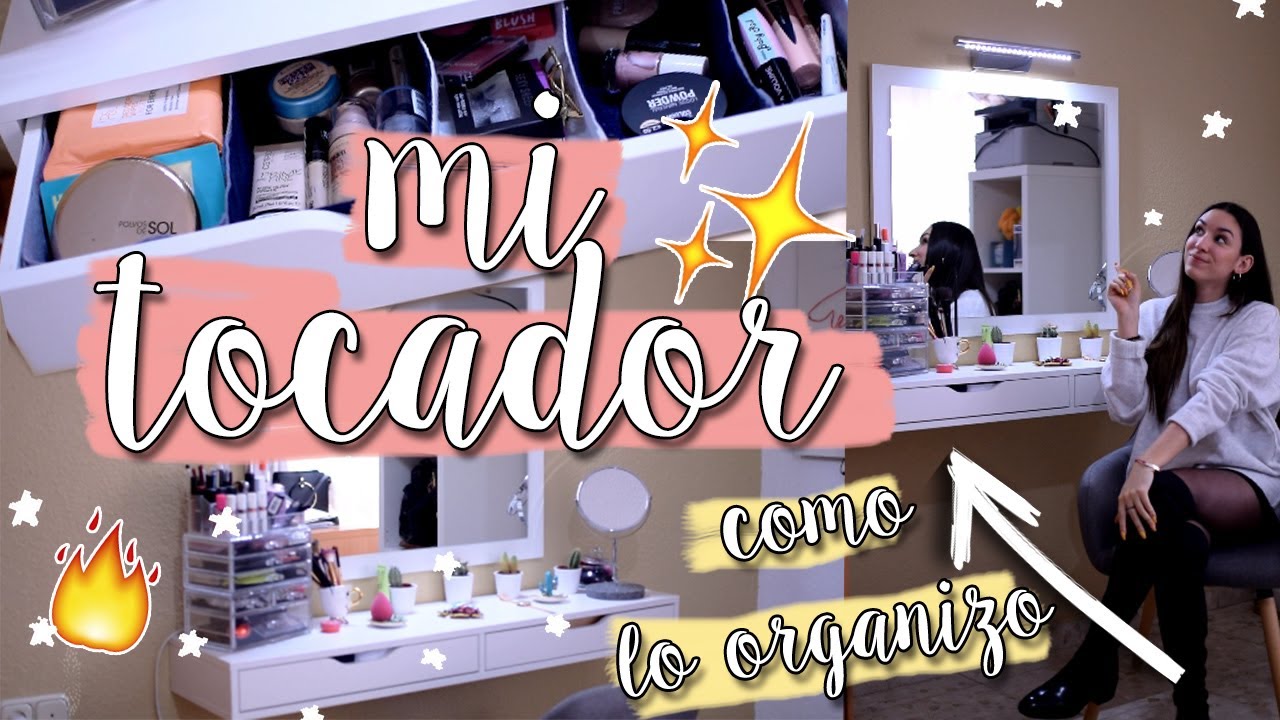 ✨COMO ORGANIZO MI MAQUILLAJE + DIY ORGANIZADOR