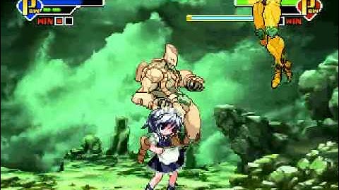 SWG Mugen - Sakuya Brando vs Dio Brando