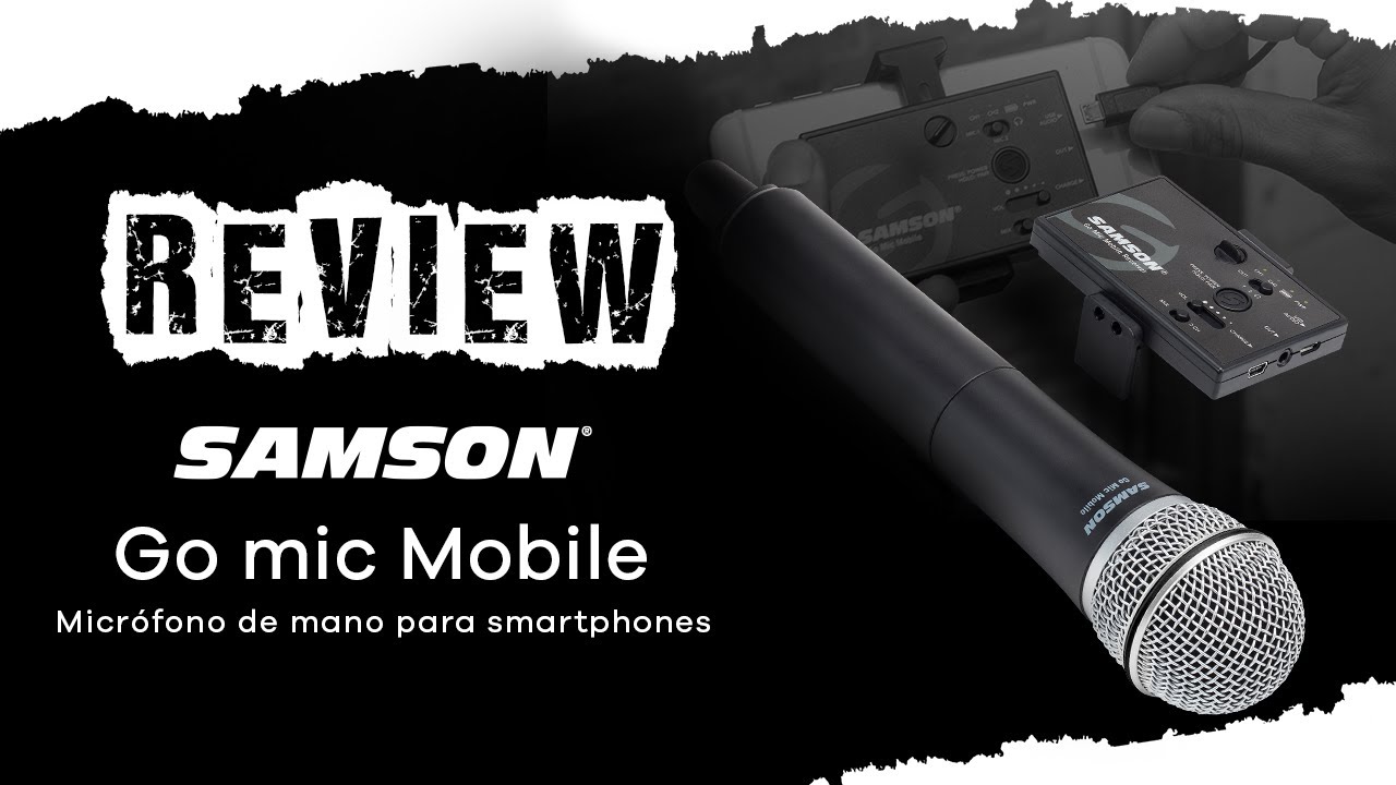 Micrófono inalámbrico para celular Samson