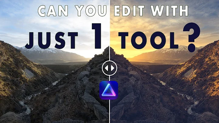 Can You EDIT with just ONE tool in Luminar NEO! Th...