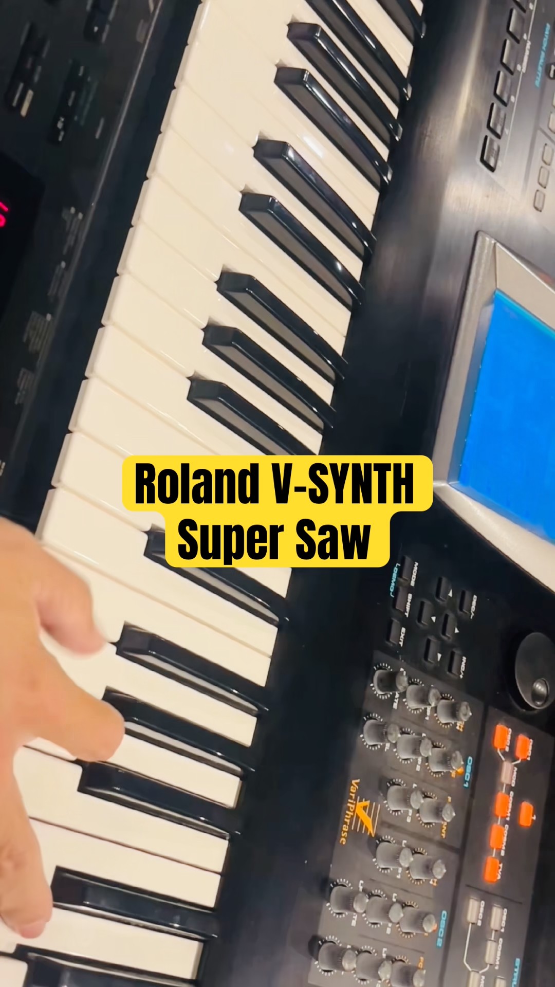 Roland V-SYNTH 音色 - YouTube