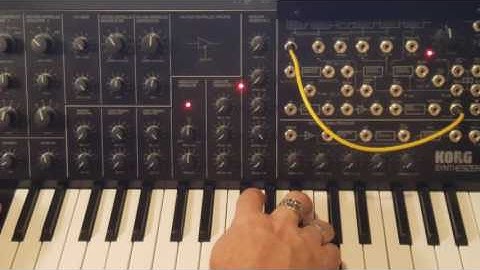 Korg MS20  -  Capgras Brothers Equipment Ep 1
