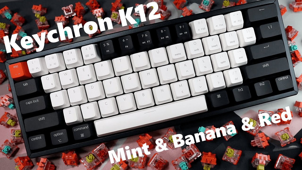 Keychron K12 - Keychron Lava Optical Switch Sound Comparison
