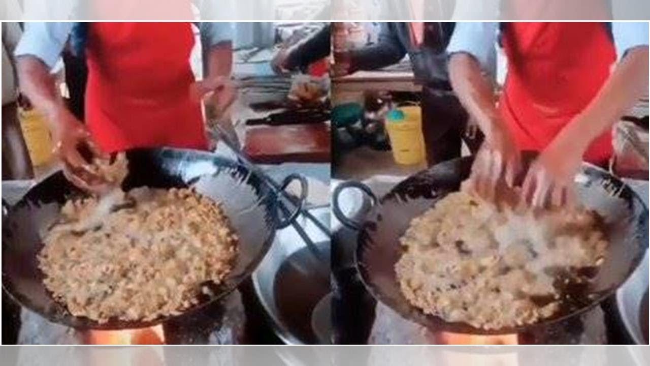 Image result for masak nasi goreng dengan tangan kosong