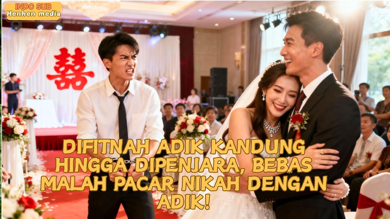 Difitnah adik kandung hingga dipenjara, bebas malah pacar nikah dengan adik!#minidrama