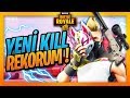 Yeni Kill Rekorum - (FORTNITE BATTLE ROYALE)