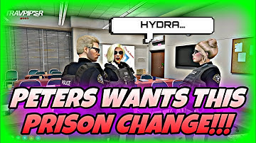 Peters Wants THIS Prison Change After Hydra Incident | LSPD | NoPixel GTA RP | NoPixel Clips