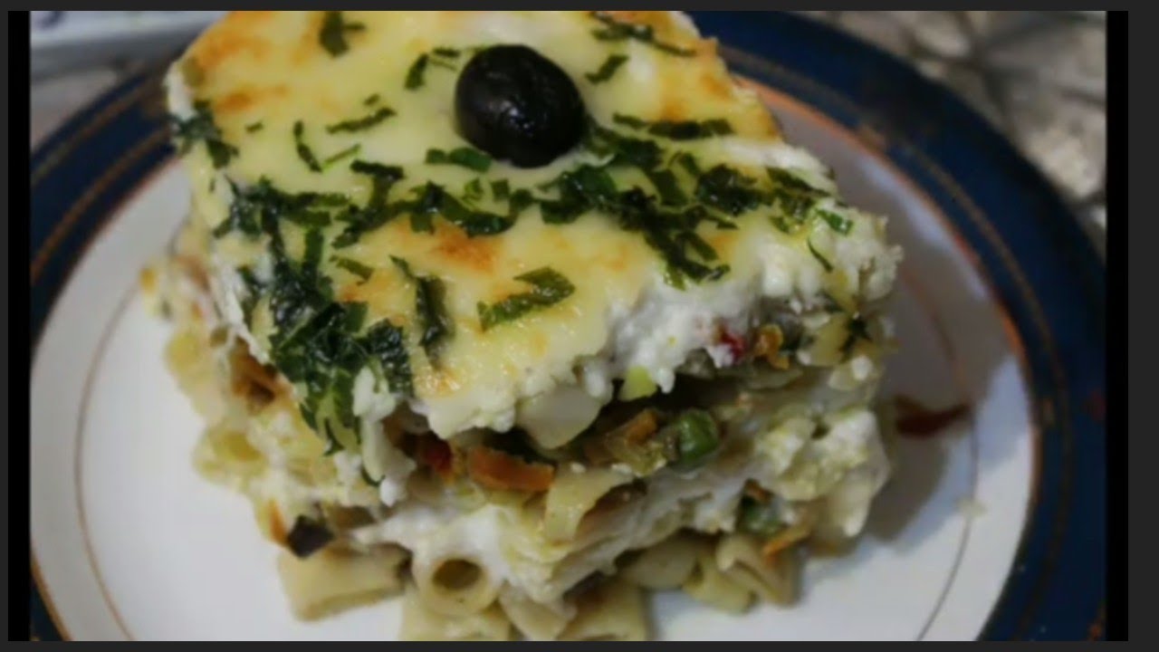 فطور خف لف😃مقرونة على طريقة اللازانيا😜من أروع وابن ماتجربوا😋