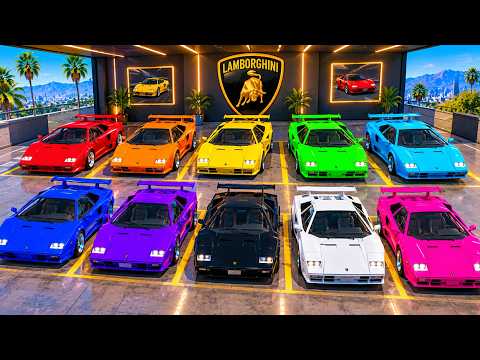Am Gasit o Lista cu 10 LAMBORGHINI Ascunse!
