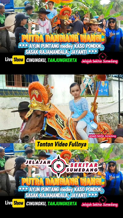 Kuda Renggong Cinungku‼️Tanji PUTRA DANGIANG WANGI// AYUN PUNTQNG medley #kr_cinungku #kitaramaikan