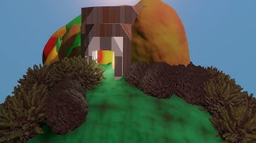 Low poly island -  blender3.0 #blender #animation