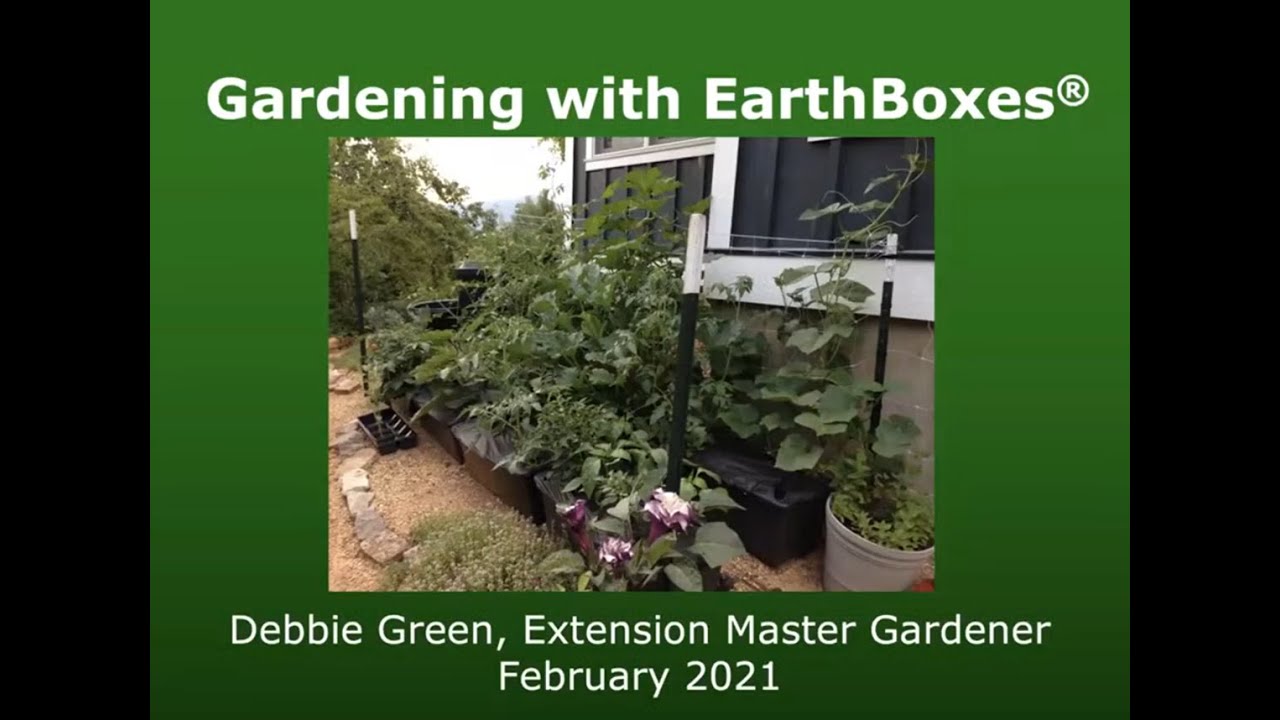 Gardening With EarthBoxes®--Debbie Green 2-2021