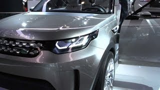 Car Tech - Laser-guided Land Rover