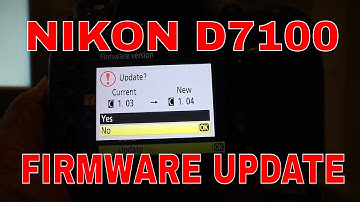 NIKON D7100 NEW VERSION FIRMWARE UPDATE