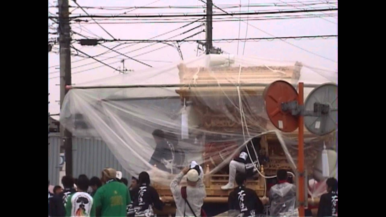 2006年菅生新調地車入魂式