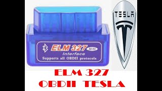 Ремонт Тесла Tesla . Factory Mode после обновления стал недоступен . установка  OBD 2 сканер ELM327