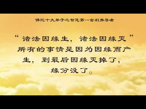 04 师父说的那些佛教故事佛陀十大弟子 智慧第一 舍利弗尊者 Youtube 04 师父说的那些佛教故事佛陀十大弟子 智慧第一 舍利弗尊者 Youtube