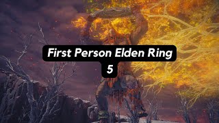 Elden Ring in first person is complete nonsense