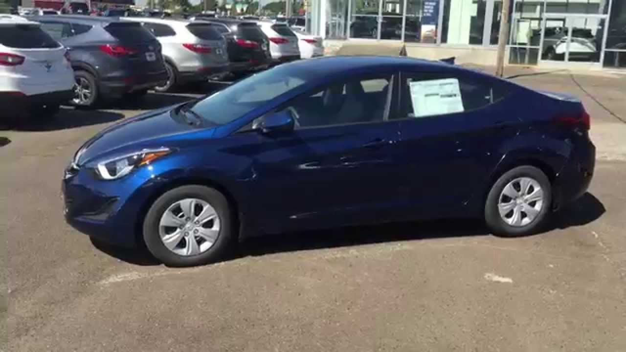 2016 Hyundai Elantra SE Manual Transmission | 5NPDH4AE3GH720935 - YouTube