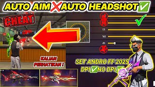 Download lagu REAL‼️AIM AUTO HEADSHOT DI FREEFIRE 💯WORK SENSITIVITAS FF 2025