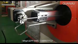 High Efficiency & Stablity 3D CNC Head Rotating Ø6-14mm Wire Bending Machine for Auto Parts