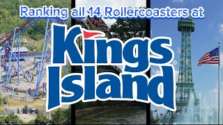 Ranking All Rollercoasters At Kings Island (2024)