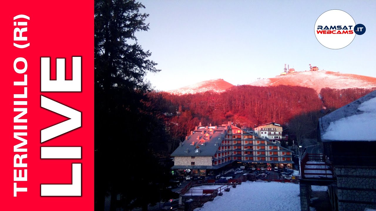 LIVE - TERMINILLO (Ri) in diretta streaming by RAMSATWebcams - Webcam Live