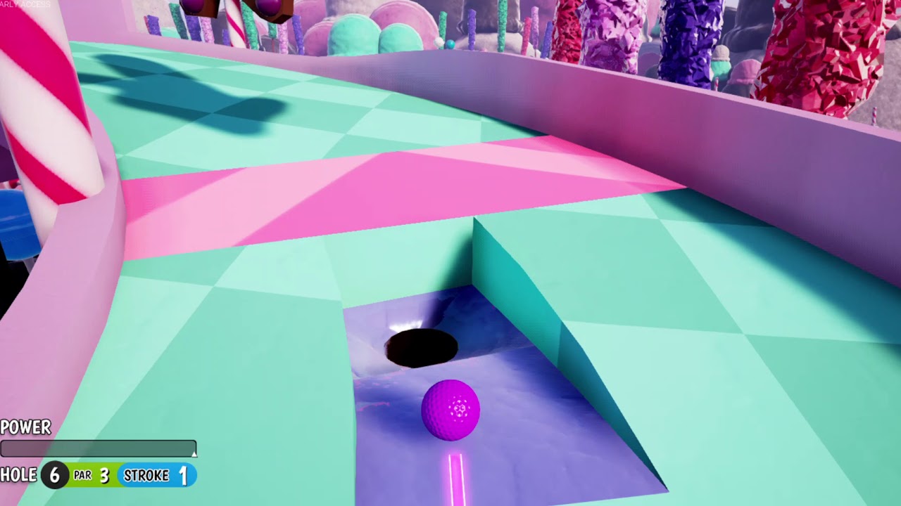 Tower Unite mini golf sweet tooth map how to get a hole in one on