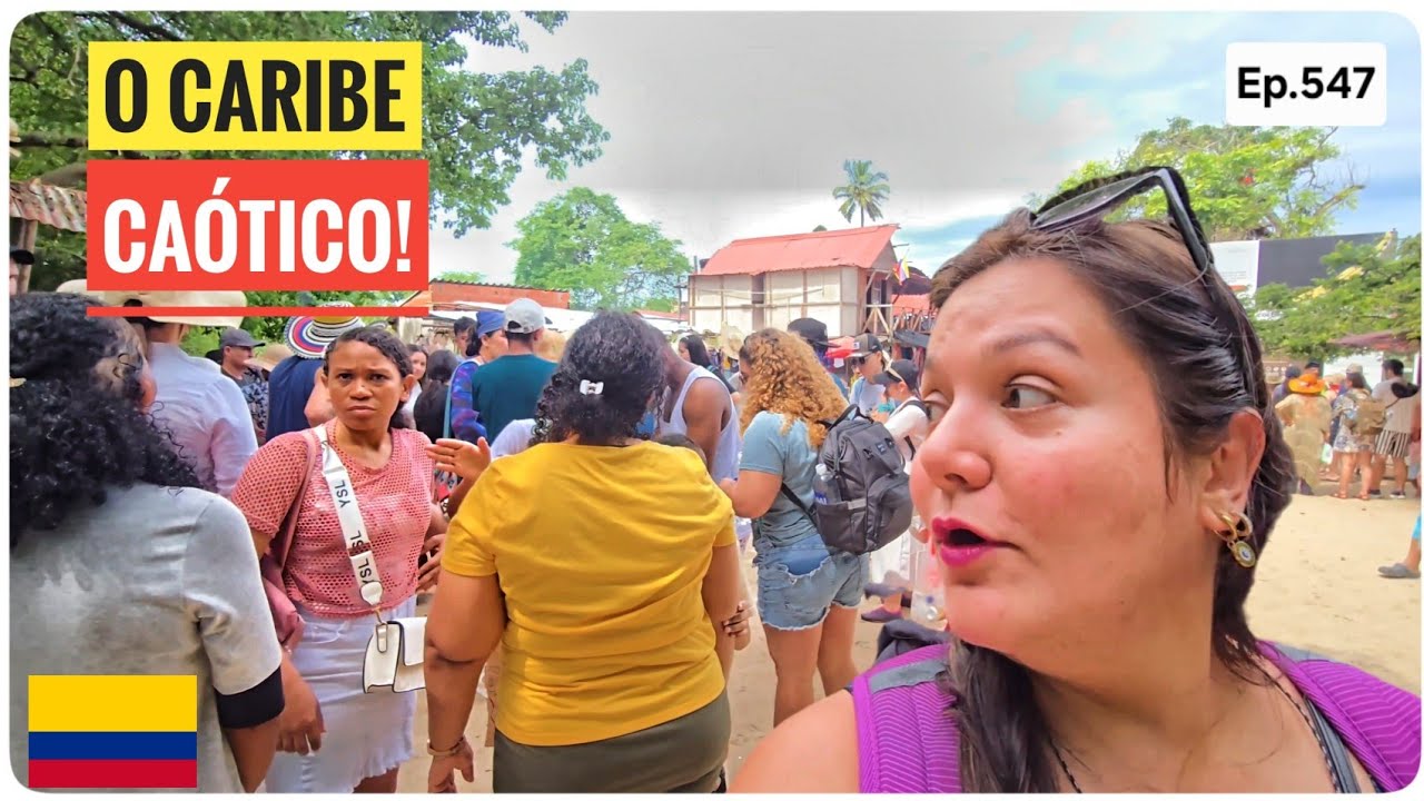 COMO É a REALIDADE das PRAIAS DE CARTAGENA!?