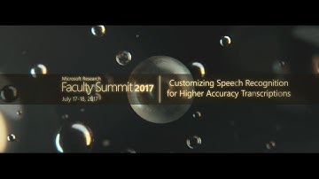 Video Abstract: Customizing Speech Recognition for Higher Accuracy Transcriptions