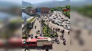 Bursadaki Zafer Plaza Çöktü Çöktü