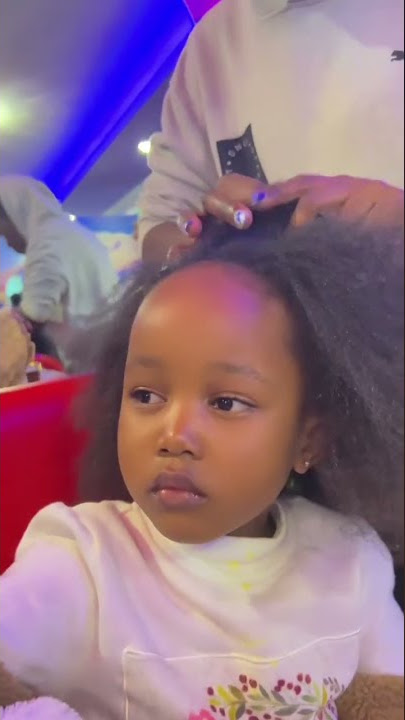 SEE HAIR GOALS,DIANA BAHATI'S DAUGHTER HEAVEN  BAHATI