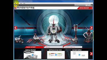 5. How to connect your LEGO EV3 robot to your computer & how to code our first program.