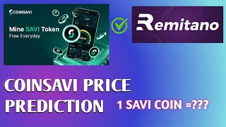 Coinsavi (SAVI) Price Prediction || Coinsavi New Update 2025 || Coinsavi Latest Update ||