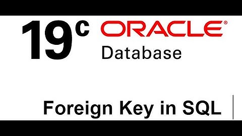 Implementation of referential integrity in SQL