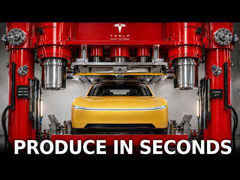 Next-Gen Tesla Giga Press 4.0 Deleted All Welding Robots!