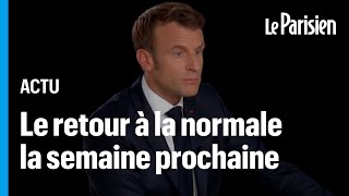 Pénurie de carburant : Emmanuel Macron promet un retour à la normale «dans la semaine qui vient»