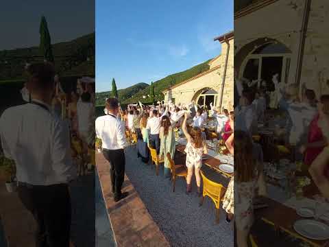 GGA - GrooveGangAvenue - #wedding party in Volterra (Tuscany - Italy) #shorts #weddingband