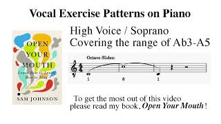 Vocalise: Octave Siren for Soprano | Piano Track | Open Your Mouth Series