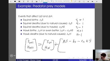 10   Predator prey models part 1
