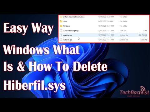 Delete Hiberfil.sys File
