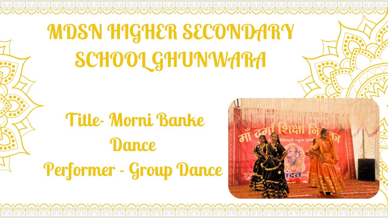 🔥 Morni Banke Dance Cover | Energetic Performance by School Girls 💃 ...